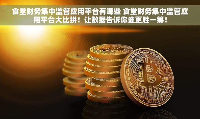 食堂财务集中监管应用平台有哪些 食堂财务集中监管应用平台大比拼！让数据告诉你谁更胜一筹！