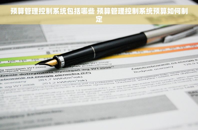 预算管理控制系统包括哪些 预算管理控制系统预算如何制定 预算管理控制系统包括哪些 预算管理控制系统预算如何制定