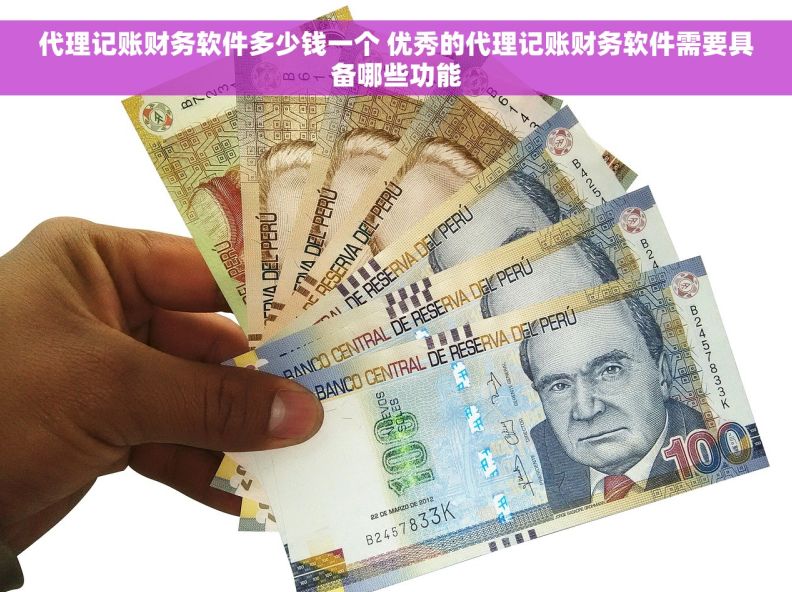 代理记账财务软件多少钱一个 优秀的代理记账财务软件需要具备哪些功能