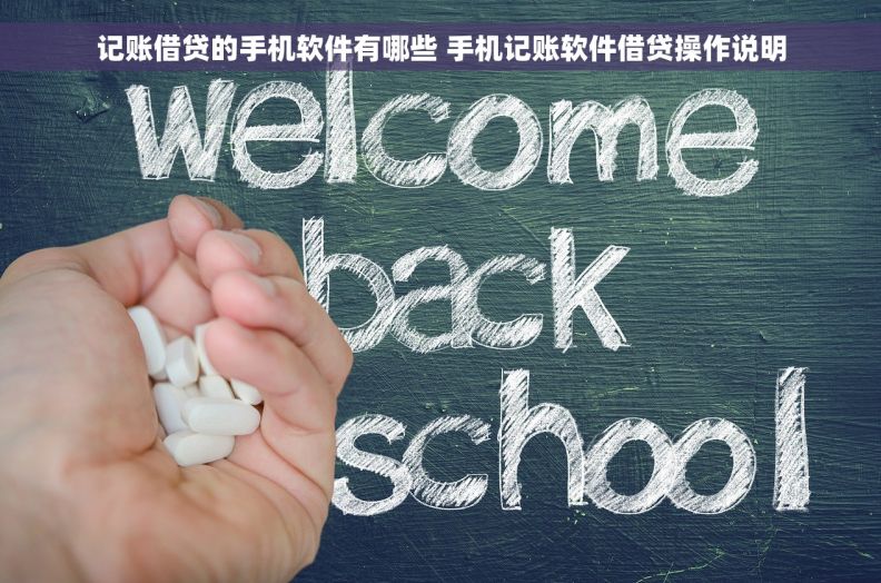 记账借贷的手机软件有哪些 手机记账软件借贷操作说明