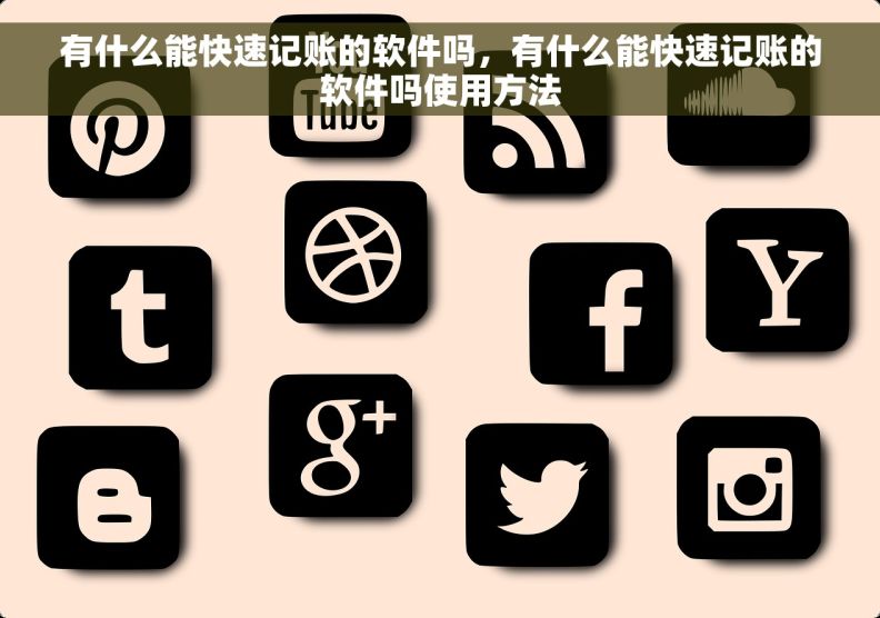 有什么能快速记账的软件吗，有什么能快速记账的软件吗使用方法