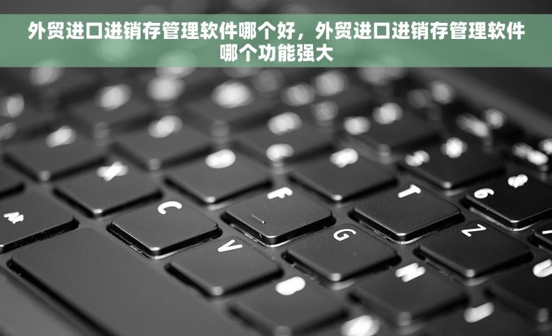 外贸进口进销存管理软件哪个好，外贸进口进销存管理软件哪个功能强大