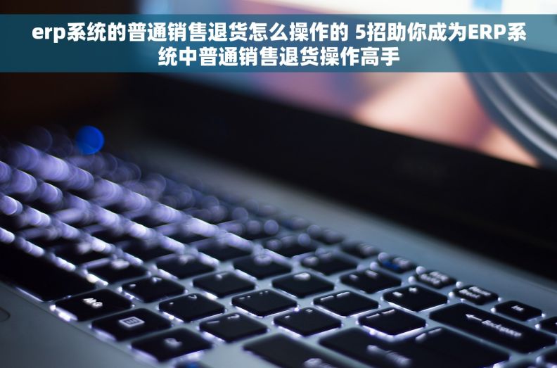 erp系统的普通销售退货怎么操作的 5招助你成为ERP系统中普通销售退货操作高手 erp系统的普通销售退货怎么操作的 5招助你成为ERP系统中普通销售退货操作高手