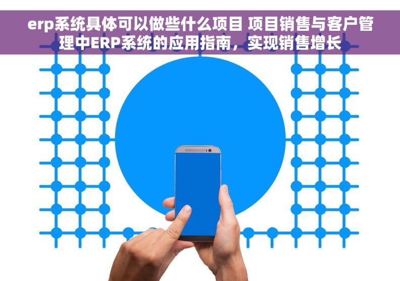 erp系统具体可以做些什么项目 项目销售与客户管理中ERP系统的应用指南,实现销售增长 erp系统具体可以做些什么项目 项目销售与客户管理中ERP系统的应用指南,实现销售增长