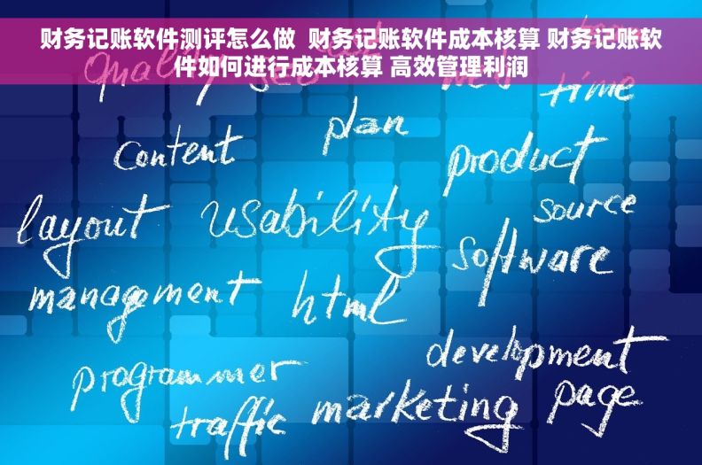 财务记账软件测评怎么做  财务记账软件成本核算 财务记账软件如何进行成本核算 高效管理利润