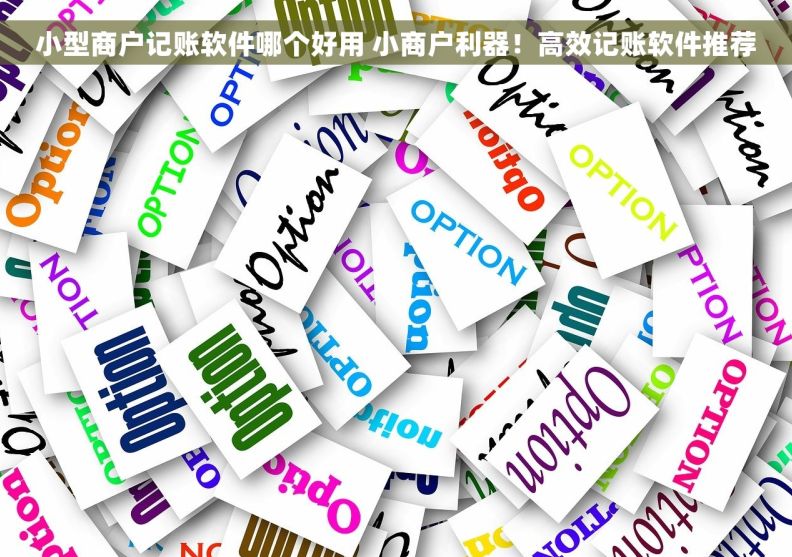小型商户记账软件哪个好用 小商户利器！高效记账软件推荐
