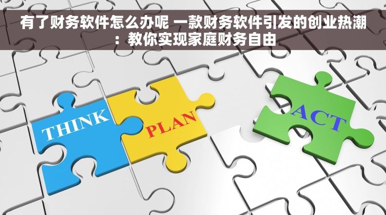 有了财务软件怎么办呢 一款财务软件引发的创业热潮：教你实现家庭财务自由