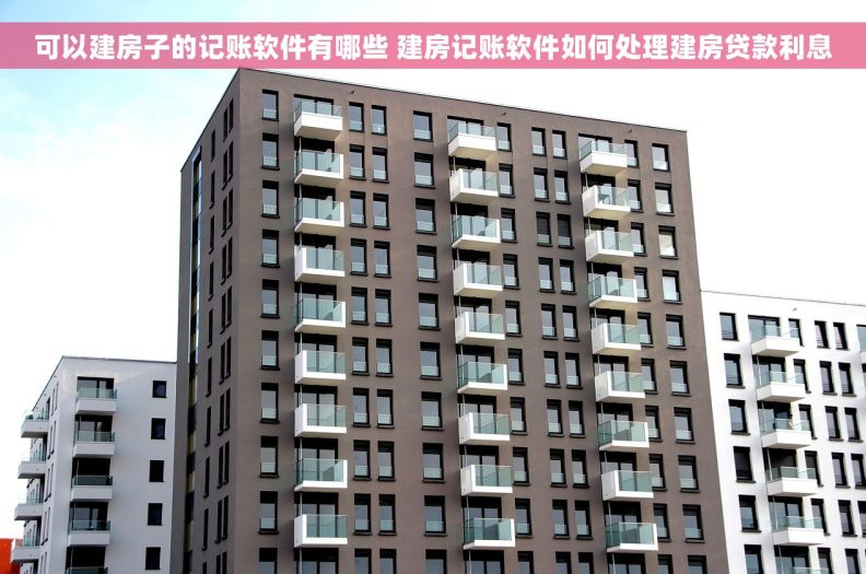 可以建房子的记账软件有哪些 建房记账软件如何处理建房贷款利息