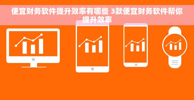 便宜财务软件提升效率有哪些 3款便宜财务软件帮你提升效率