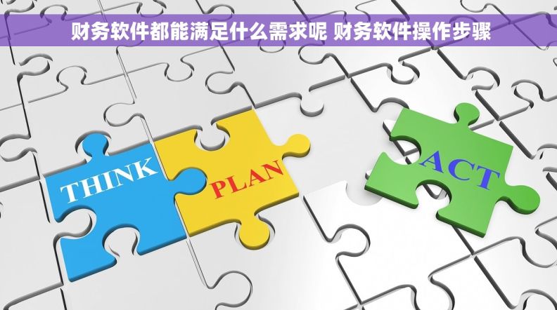 财务软件都能满足什么需求呢 财务软件操作步骤 财务软件都能满足什么需求呢 财务软件操作步骤