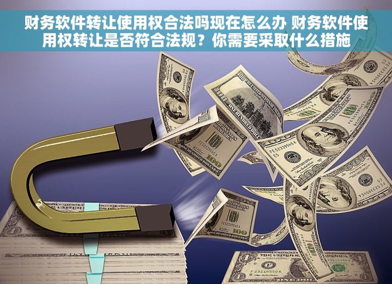 财务软件转让使用权合法吗现在怎么办 财务软件使用权转让是否符合法规？你需要采取什么措施