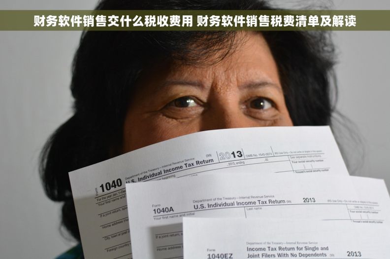 财务软件销售交什么税收费用 财务软件销售税费清单及解读