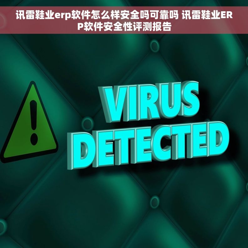 讯雷鞋业erp软件怎么样安全吗可靠吗 讯雷鞋业ERP软件安全性评测报告