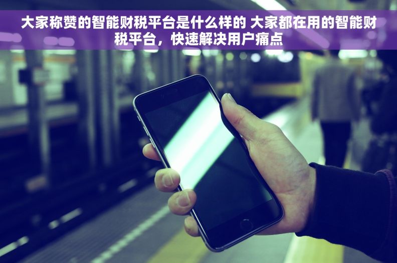大家称赞的智能财税平台是什么样的 大家都在用的智能财税平台，快速解决用户痛点