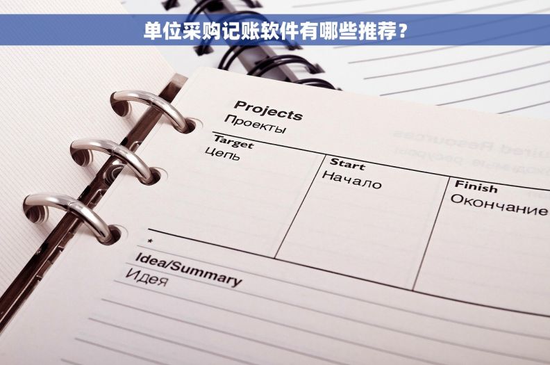 单位采购记账软件有哪些推荐？