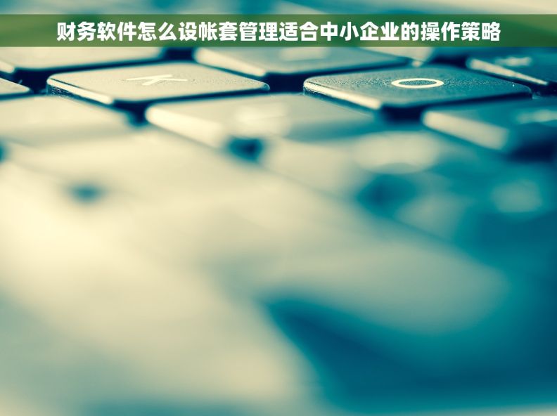财务软件怎么设帐套管理适合中小企业的操作策略