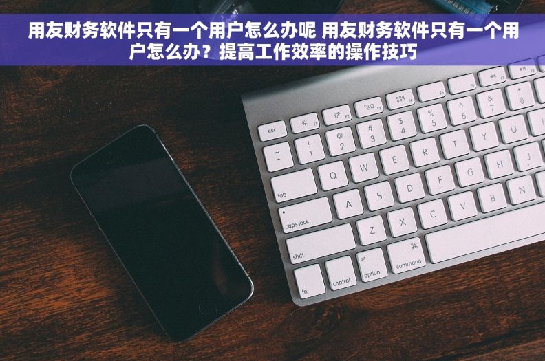 用友财务软件只有一个用户怎么办呢 用友财务软件只有一个用户怎么办？提高工作效率的操作技巧