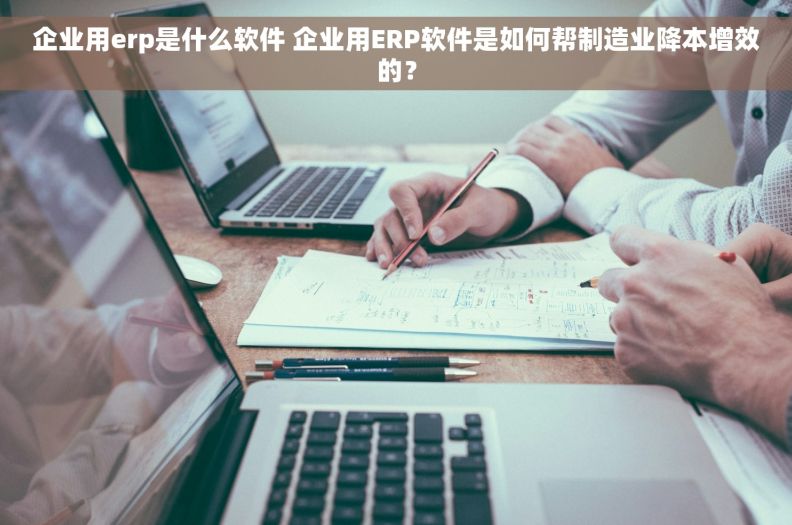 企业用erp是什么软件 企业用ERP软件是如何帮制造业降本增效的？