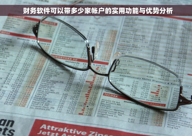   财务软件可以带多少家帐户的实用功能与优势分析