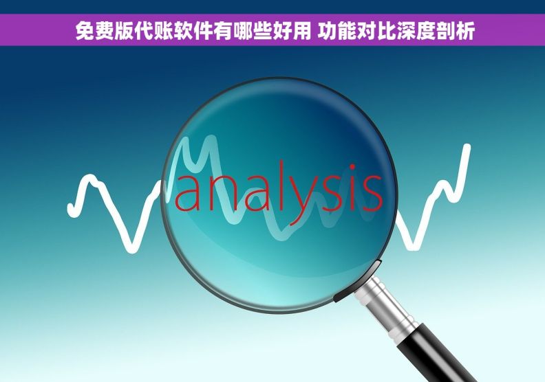  免费版代账软件有哪些好用 功能对比深度剖析