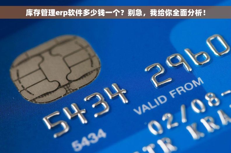 库存管理erp软件多少钱一个？别急，我给你全面分析！
