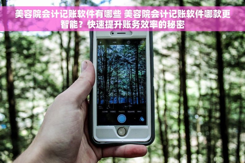 美容院会计记账软件有哪些 美容院会计记账软件哪款更智能？快速提升账务效率的秘密