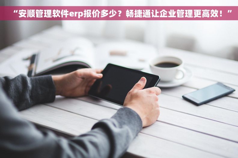 “安顺管理软件erp报价多少？畅捷通让企业管理更高效！”
