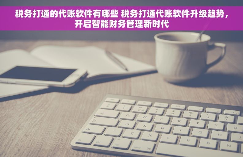 税务打通的代账软件有哪些 税务打通代账软件升级趋势，开启智能财务管理新时代