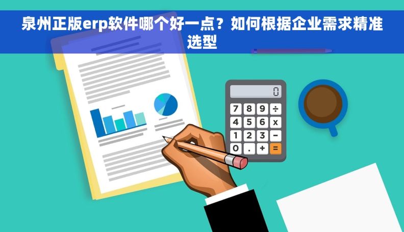 泉州正版erp软件哪个好一点？如何根据企业需求精准选型