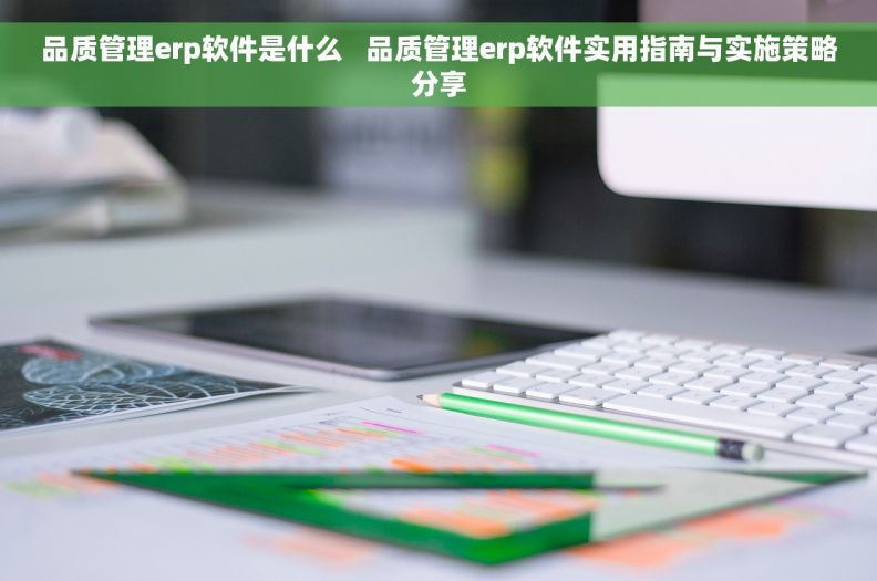 品质管理erp软件是什么   品质管理erp软件实用指南与实施策略分享