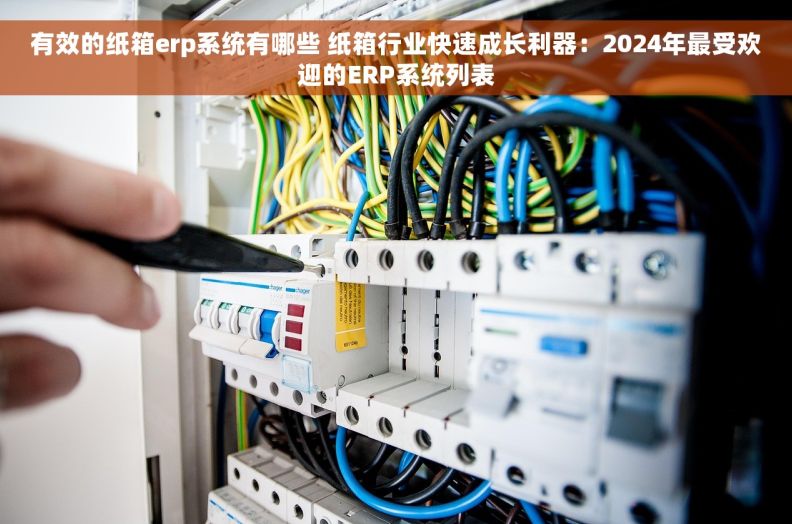 有效的纸箱erp系统有哪些 纸箱行业快速成长利器:2024年最受欢迎的ERP系统列表 有效的纸箱erp系统有哪些 纸箱行业快速成长利器:2024年最受欢迎的ERP系统列表