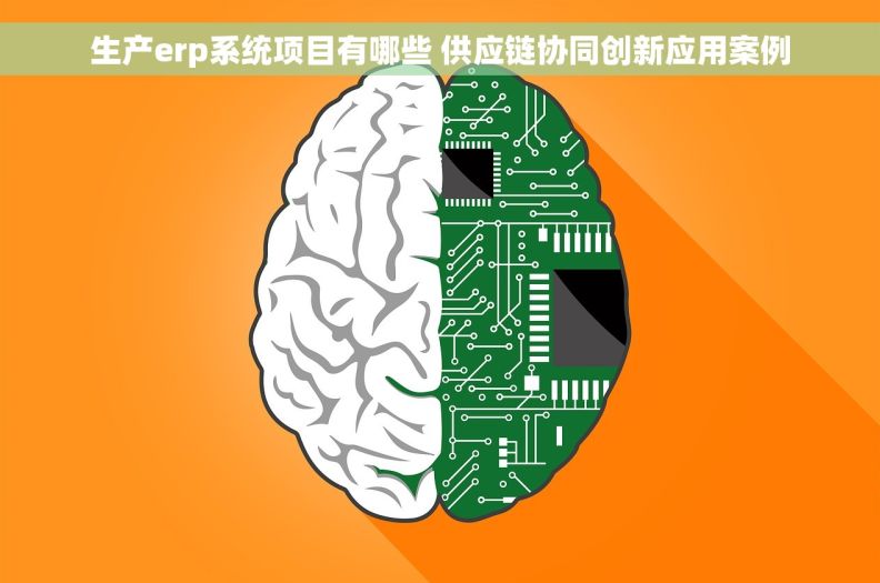 生产erp系统项目有哪些 供应链协同创新应用案例 生产erp系统项目有哪些 供应链协同创新应用案例