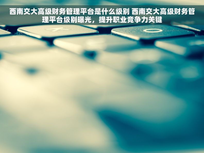 西南交大高级财务管理平台是什么级别 西南交大高级财务管理平台级别曝光,提升职业竞争力关键 西南交大高级财务管理平台是什么级别 西南交大高级财务管理平台级别曝光,提升职业竞争力关键