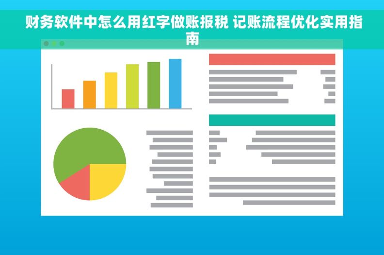  财务软件中怎么用红字做账报税 记账流程优化实用指南