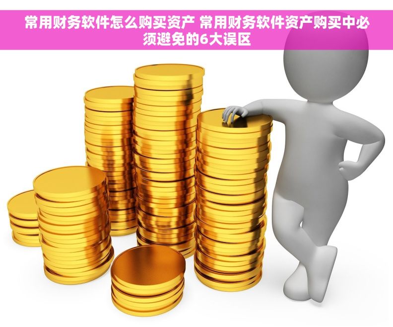 常用财务软件怎么购买资产 常用财务软件资产购买中必须避免的6大误区