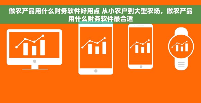 做农产品用什么财务软件好用点 从小农户到大型农场,做农产品用什么财务软件最合适 做农产品用什么财务软件好用点 从小农户到大型农场,做农产品用什么财务软件最合适