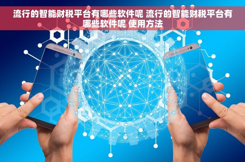 流行的智能财税平台有哪些软件呢 流行的智能财税平台有哪些软件呢 使用方法