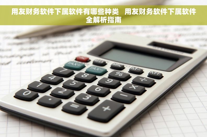 用友财务软件下属软件有哪些种类   用友财务软件下属软件全解析指南