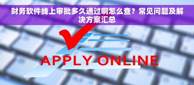 财务软件线上审批多久通过啊怎么查？常见问题及解决方案汇总