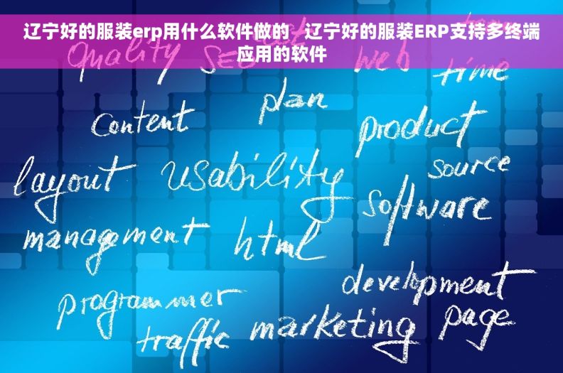 辽宁好的服装erp用什么软件做的   辽宁好的服装ERP支持多终端应用的软件