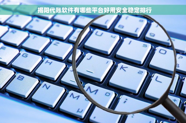   揭阳代账软件有哪些平台好用安全稳定排行