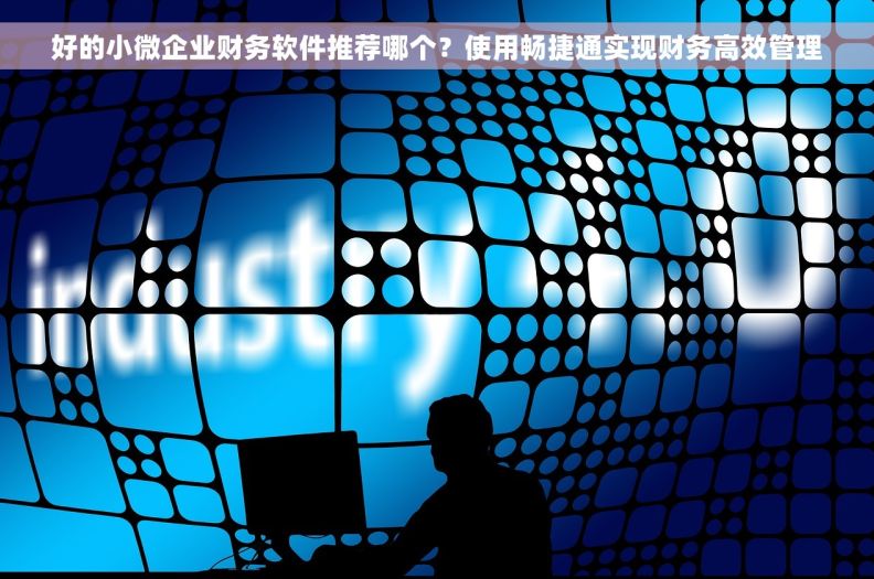 好的小微企业财务软件推荐哪个？使用畅捷通实现财务高效管理