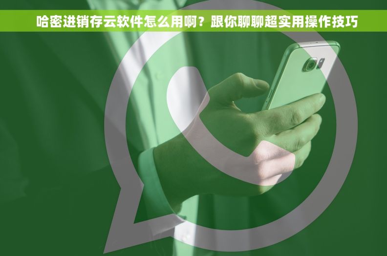 哈密进销存云软件怎么用啊?跟你聊聊超实用操作技巧 哈密进销存云软件怎么用啊?跟你聊聊超实用操作技巧