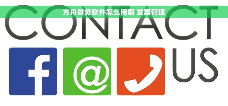 方舟财务软件怎么用啊 发票管理