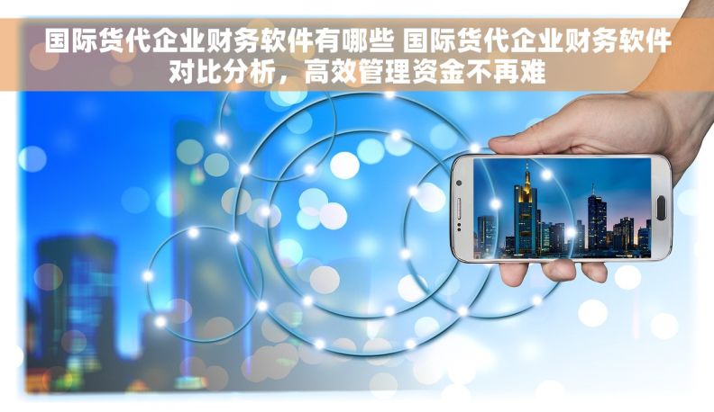国际货代企业财务软件有哪些 国际货代企业财务软件对比分析，高效管理资金不再难