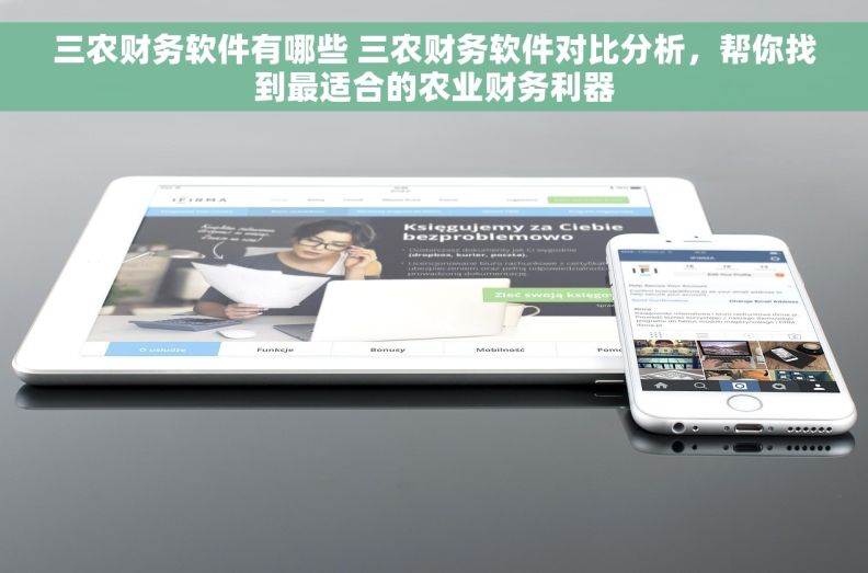 三农财务软件有哪些 三农财务软件对比分析，帮你找到最适合的农业财务利器