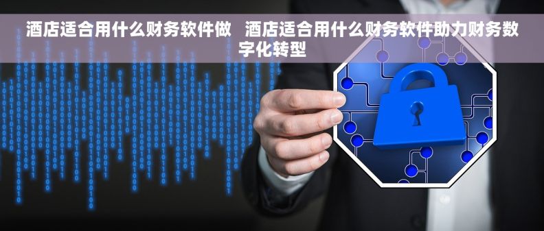 酒店适合用什么财务软件做   酒店适合用什么财务软件助力财务数字化转型