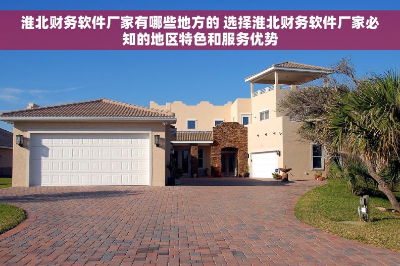淮北财务软件厂家有哪些地方的 选择淮北财务软件厂家必知的地区特色和服务优势