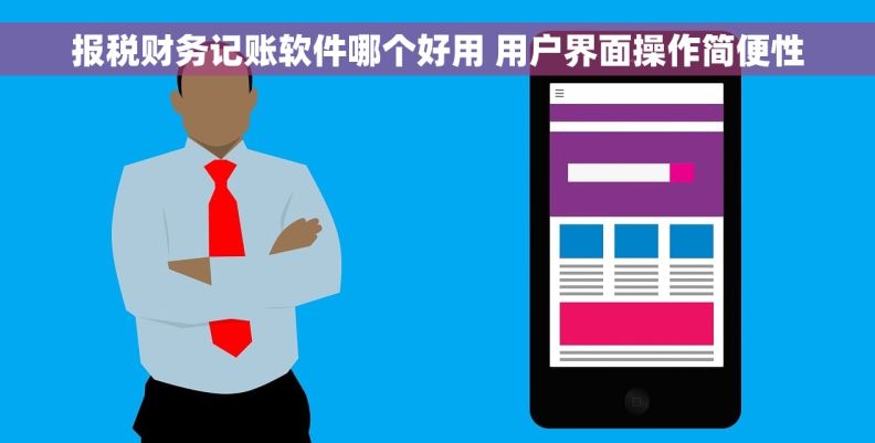 报税财务记账软件哪个好用 用户界面操作简便性