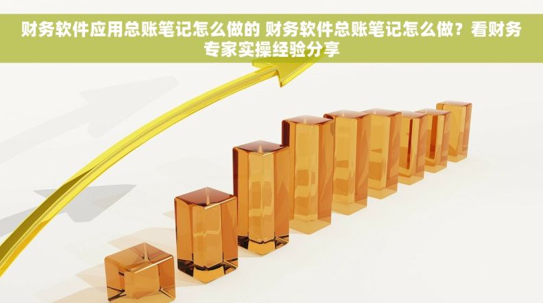 财务软件应用总账笔记怎么做的 财务软件总账笔记怎么做？看财务专家实操经验分享